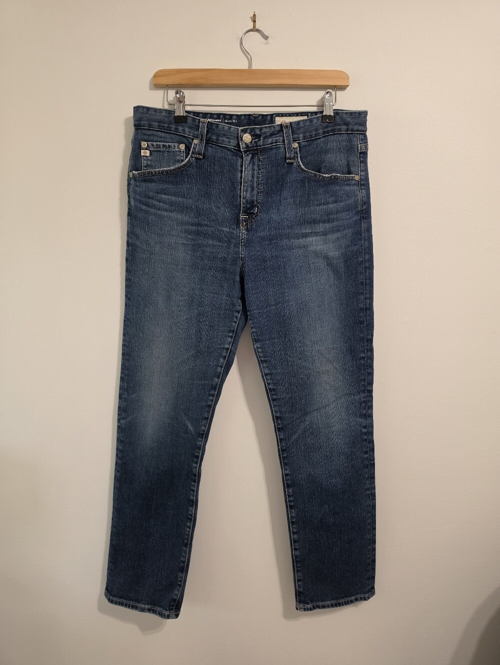 152. AG Denim Ex-boyfriend Slouchy Slim Straight Fit